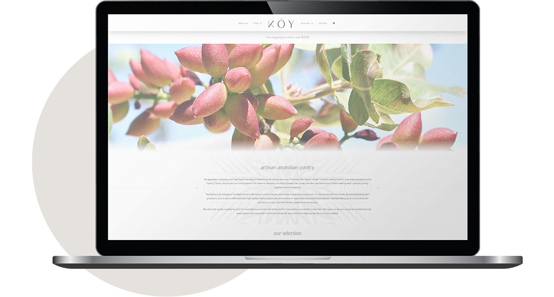 koypantry.com website