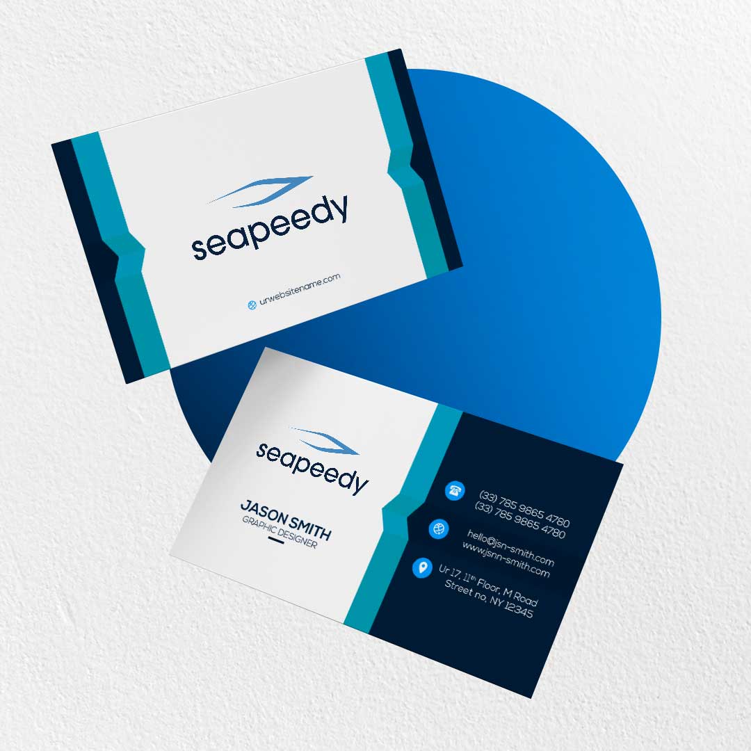 Corporate identity application mockup