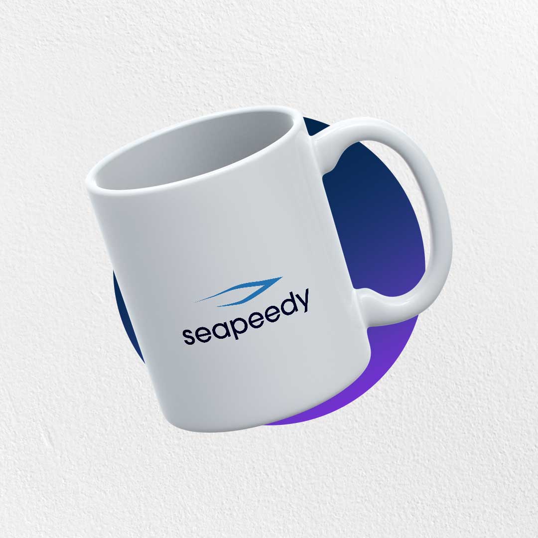 Corporate identity application mockup